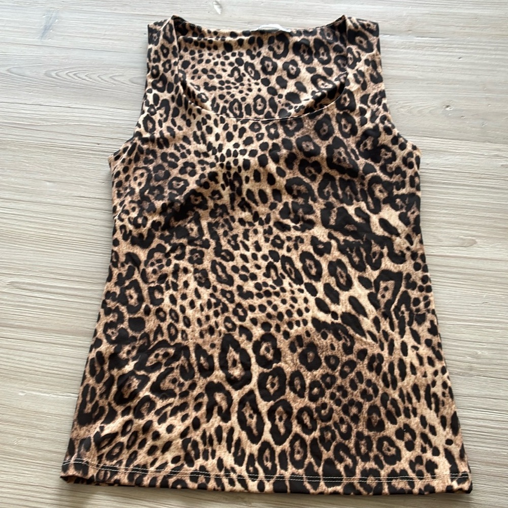 Zara animal print top